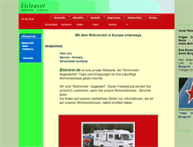 Tablet Screenshot of elstravel.de